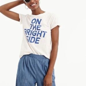 J. Crew On The Bright Side Tee